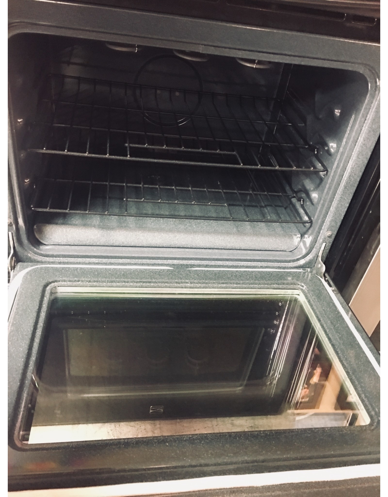KENMORE KENMORE DOUBLE WALL OVEN IN BLACK Discount City Appliance