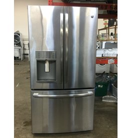 GE GE FRENCH DOOR STAINLESS REFRIGERATOR W/ICE & WATER DISPENSER