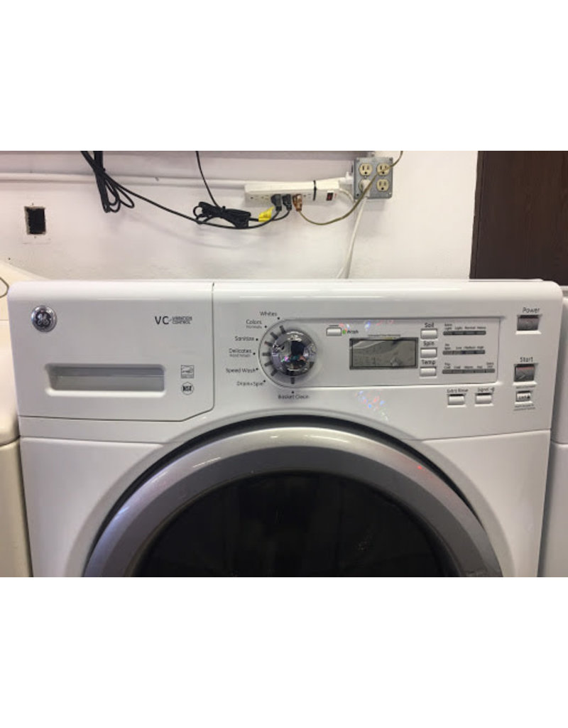 GE GE FRONT LOAD WASHER W/STACK KIT INCLUDED Discount City Appliance