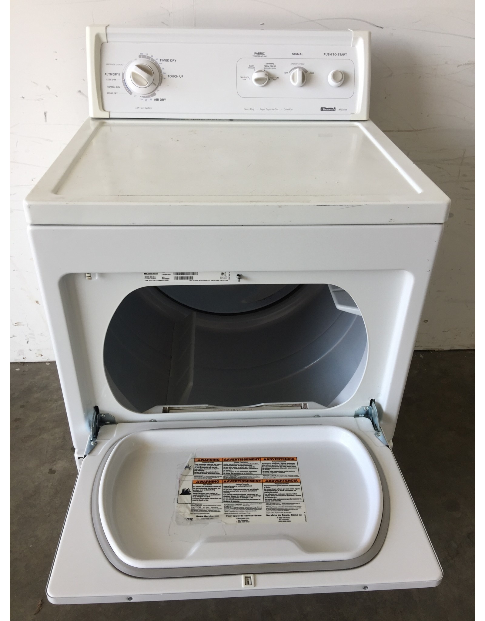 kenmore elite 90 series washer