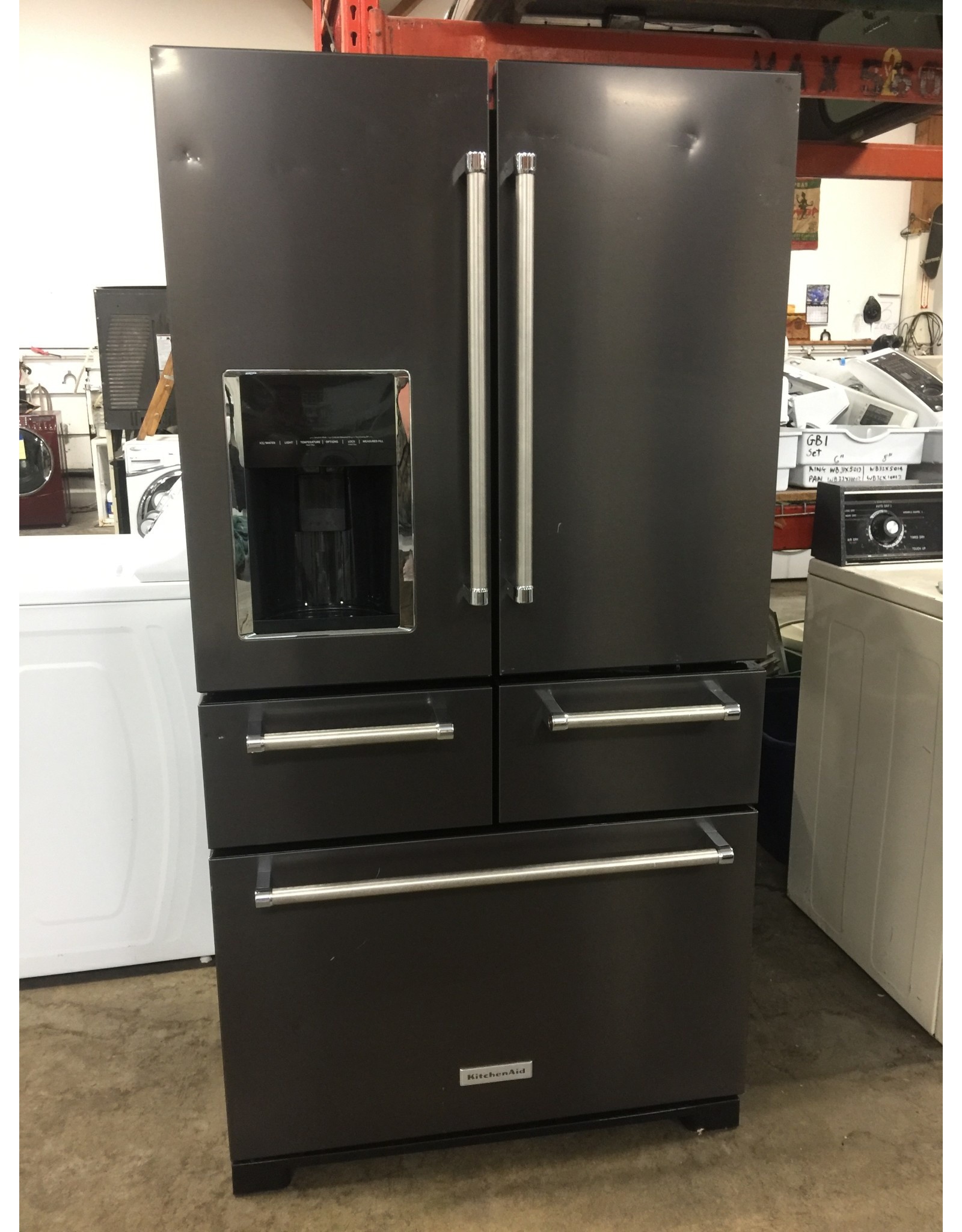 kitchenaid french door refrigerator with platinum interior