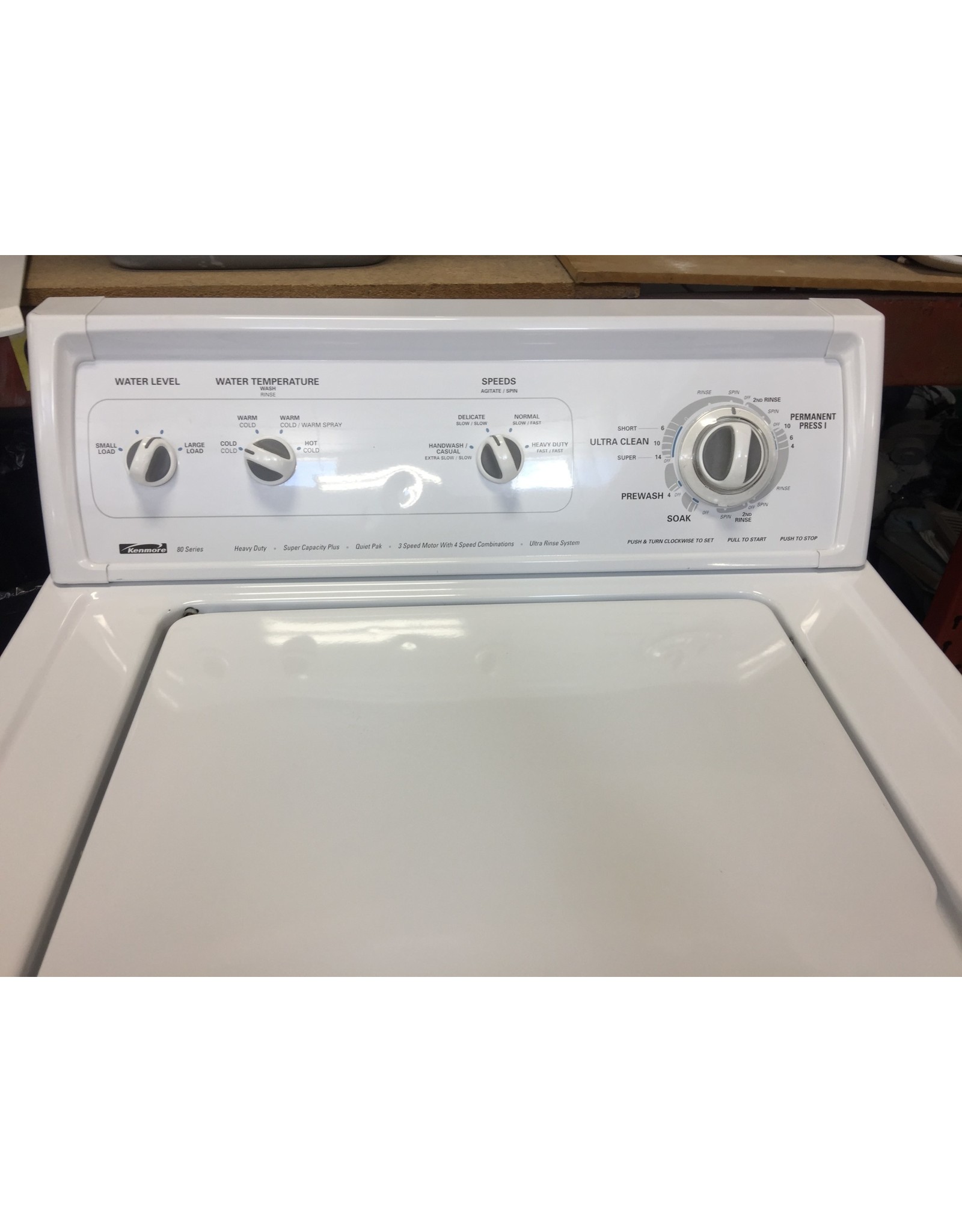 kenmore super capacity washer