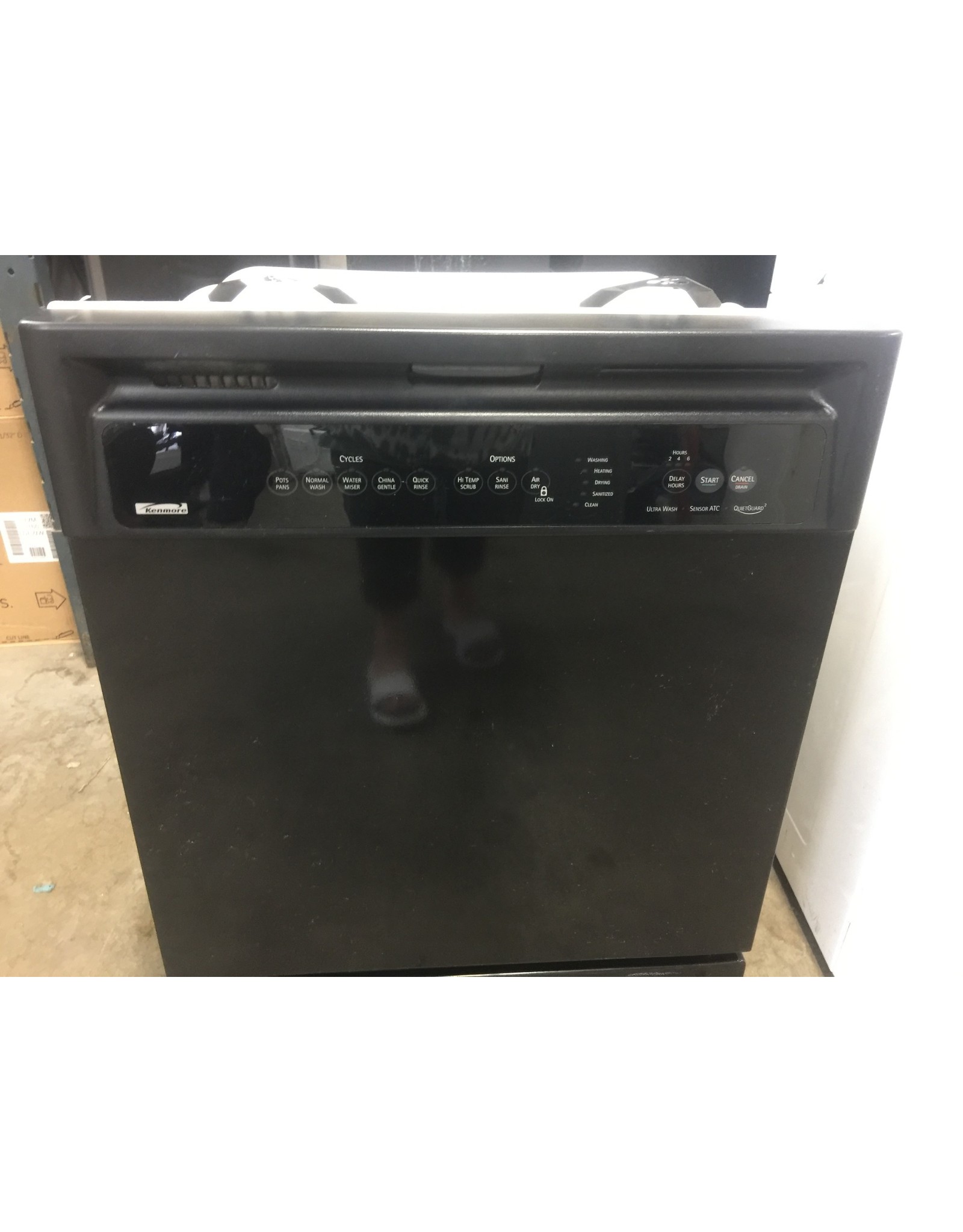 kenmore black stainless steel dishwasher