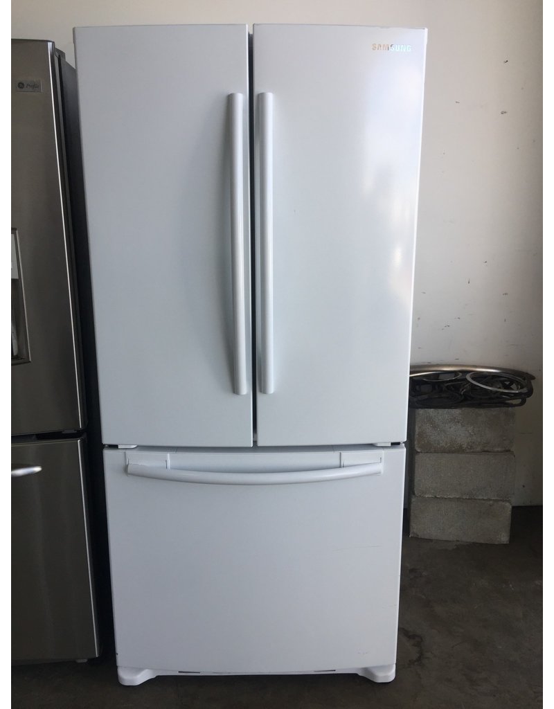 Samsung Samsung French Door White Refrigerator W Ice Maker