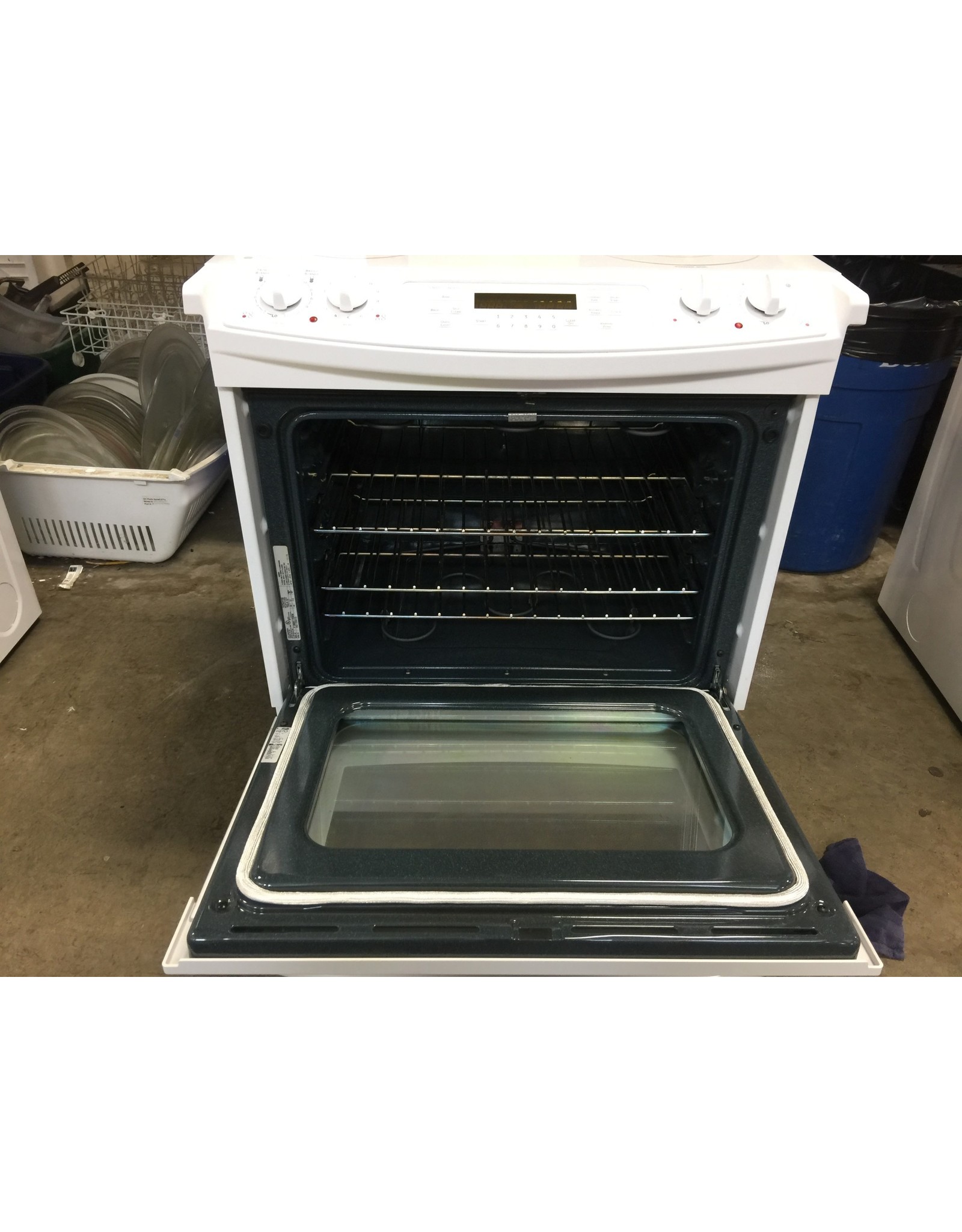 ge profile glass top oven