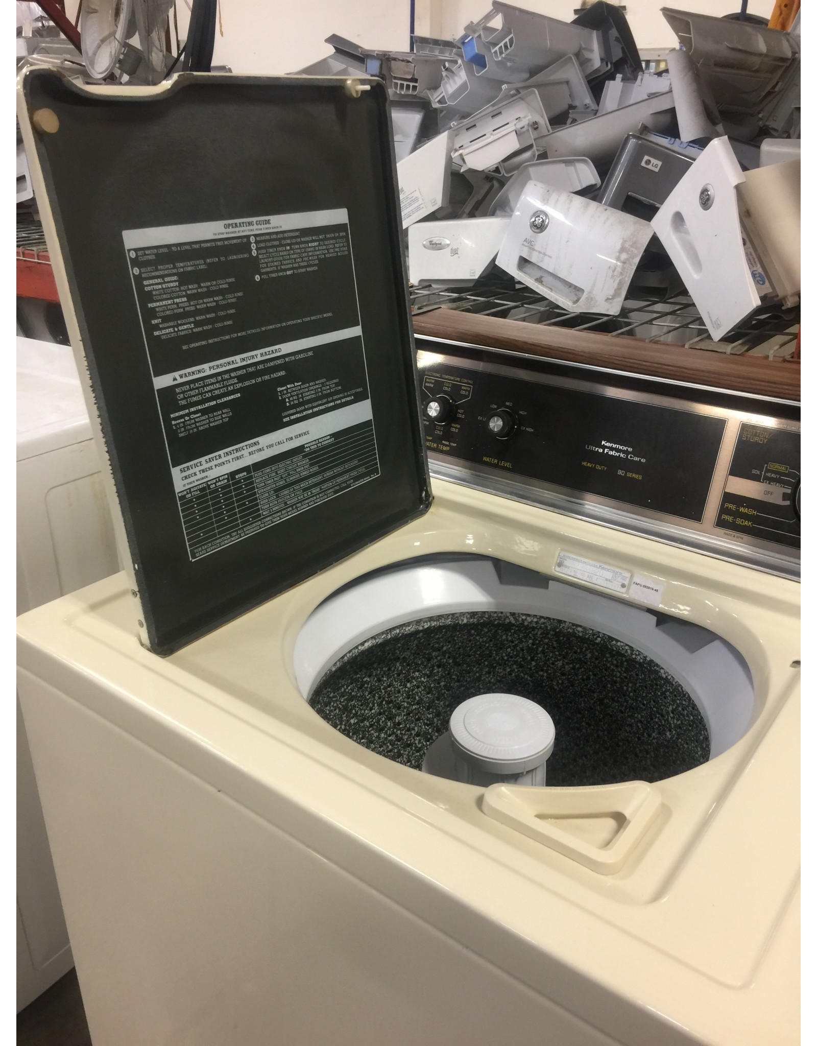 KENMORE KENMORE 80 SERIES TOP LOAD WASHING MACHINE IN ALMOND Discount