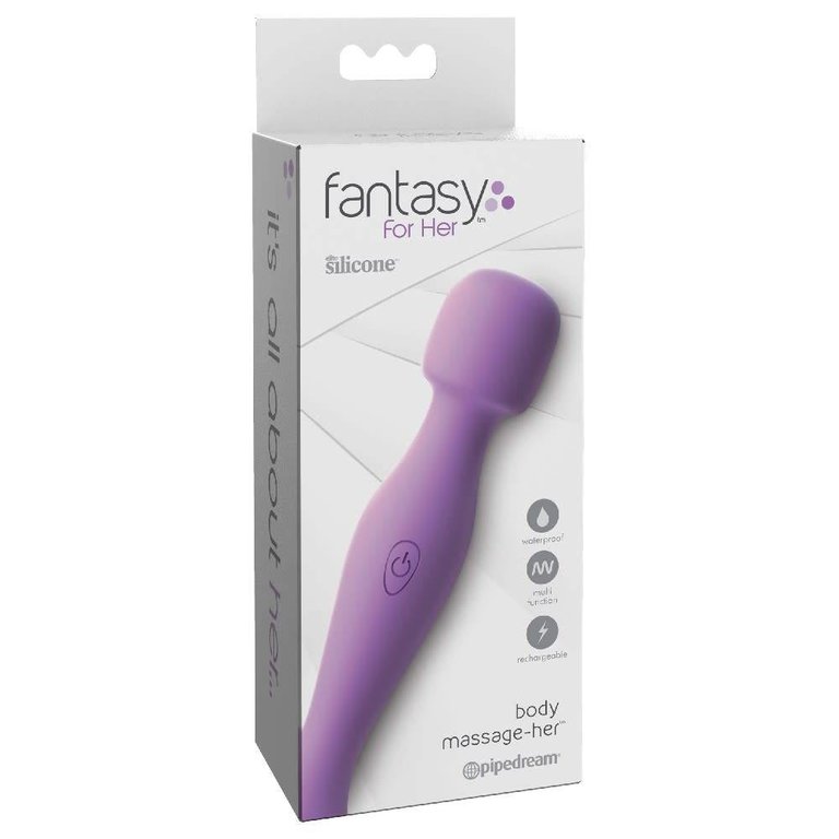 Pipedream Silicone Rechargeable Body Massage-her