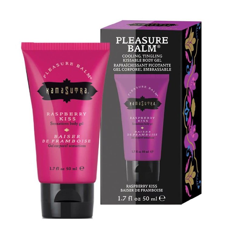 Kama Sutra Raspberry Kiss Stimulating Pleasure Balm - 1.7 oz.