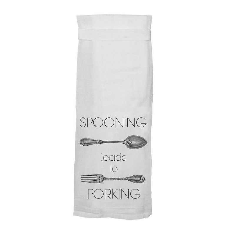 Twisted Wares Spooning Leads To Forking Towel