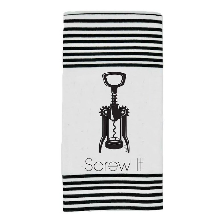 Twisted Wares Screw It - Terry Towel
