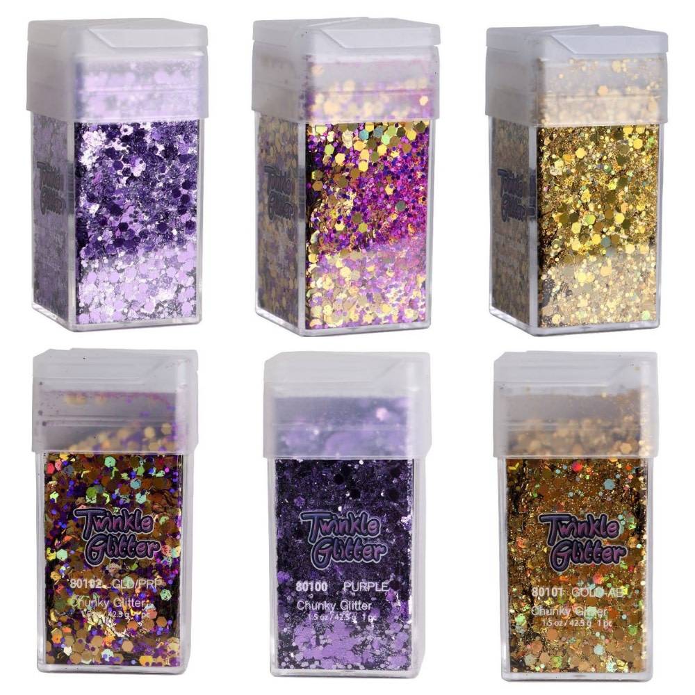 Chunky Body Glitter 1.5oz Bottle Groove