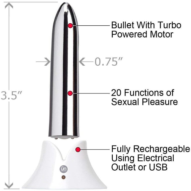 Sensuelle Point 20-Function Rechargeable Vibrating Bullet