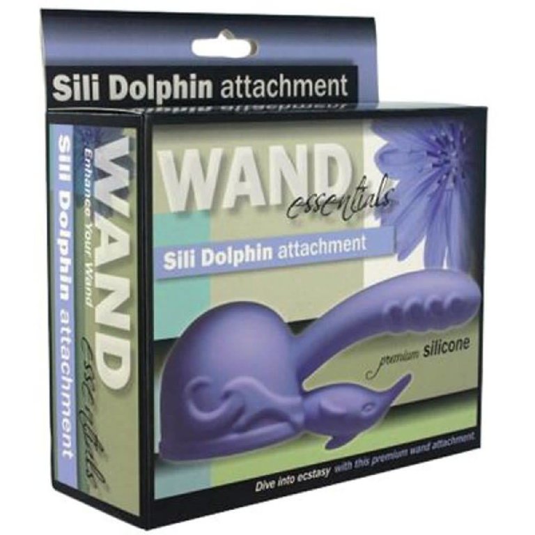 Wand Essentials Sili Dolphin Wand Attachment