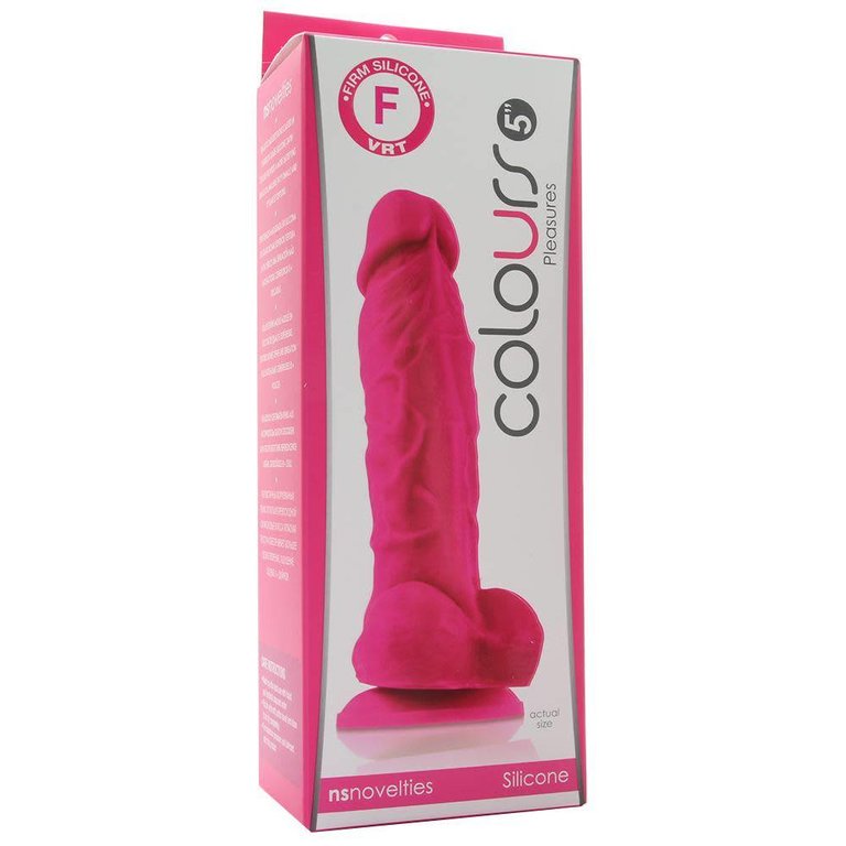 NS Novelties Colours Pleasures 5 inch Dildo - Pink