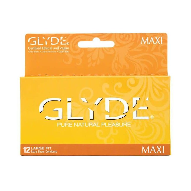 GLYDE Maxi Condoms 12pk