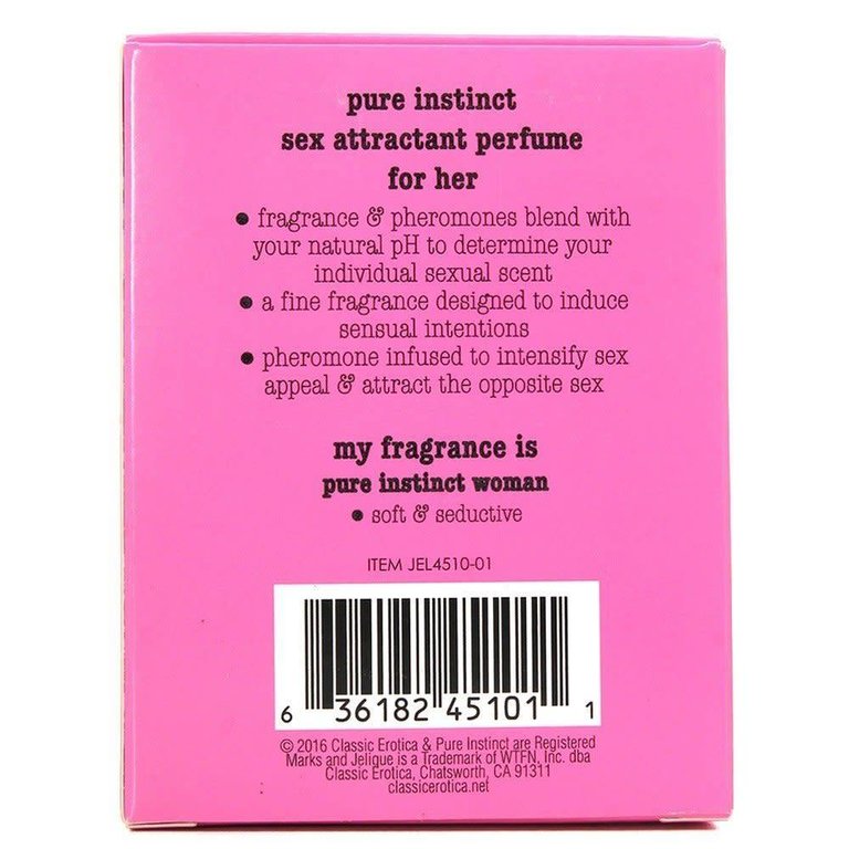 Classic Brands Pure Instinct Women's Perfume 1oz