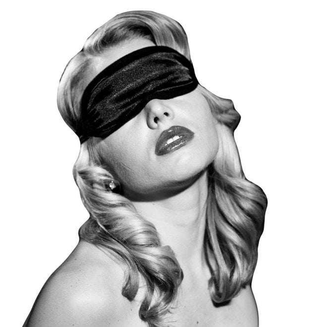 Sportsheets Satin Black Blindfold