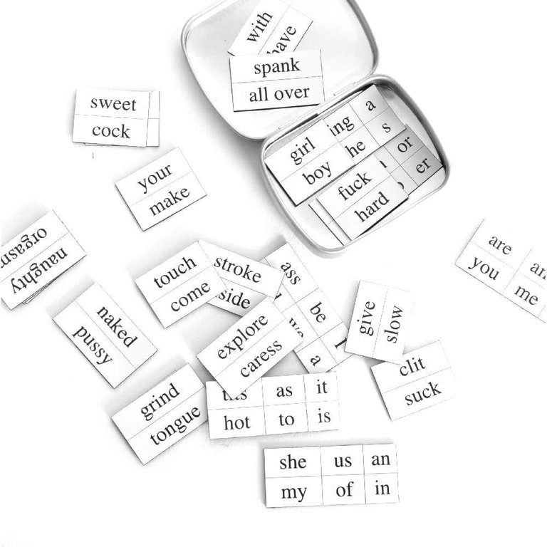 Little Box of SMUT Word Magnets