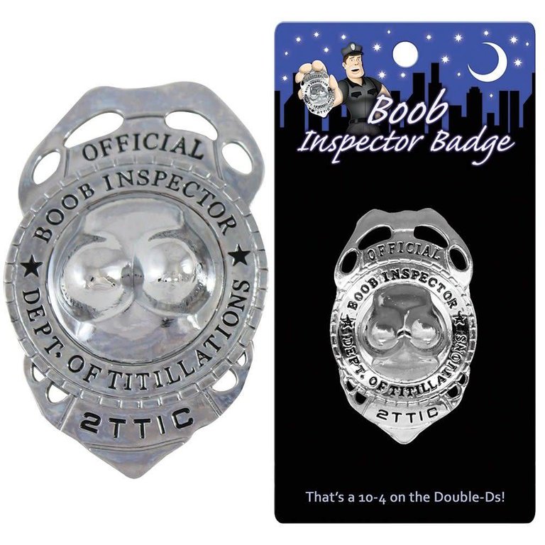 Kheper Games Boob Inspector Badge