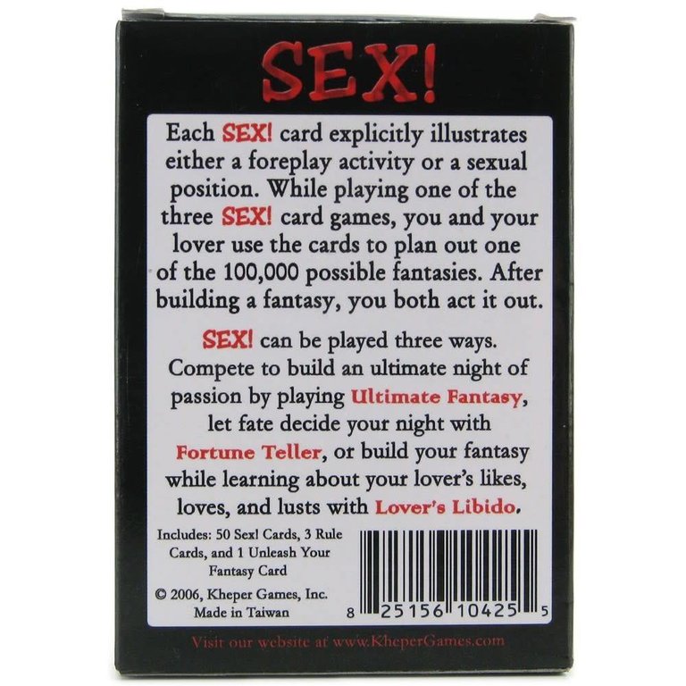 Kheper Games A Year of Sex Cards