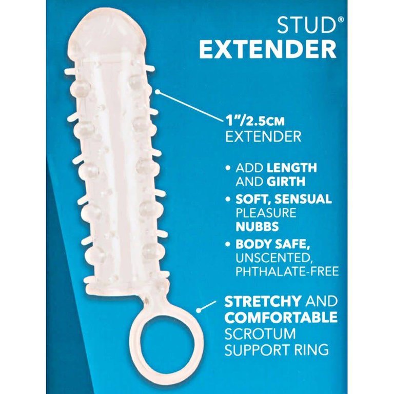 CalExotic Stud  Extender With Support Ring