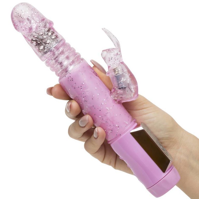 CalExotic Petite Thrusting Jack Rabbit - Pink