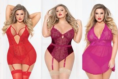Plus Size Valentine's Day Lingerie