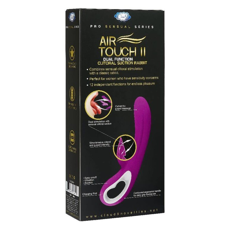 Cloud 9 Novelties Air Touch II Clitoral Suction Vibrator