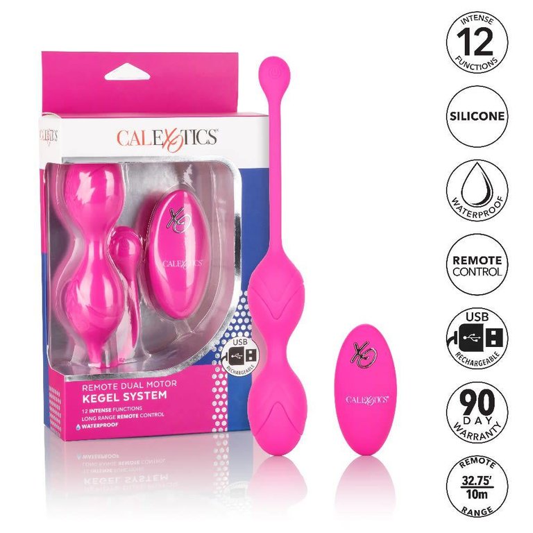 CalExotic Dual Motor Kegel System With Remote