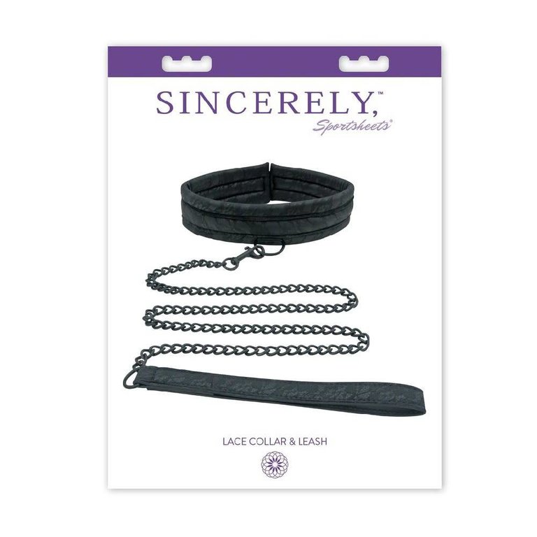 Sportsheets Lace Collar and Leash