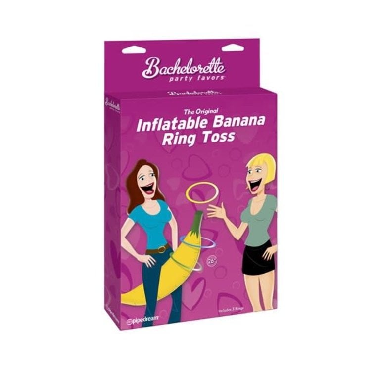 Pipedream Bachelorette Party Favors Inflatable Banana Ring Toss