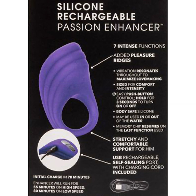 CalExotic Passion Silicone Rechargeable Cockring