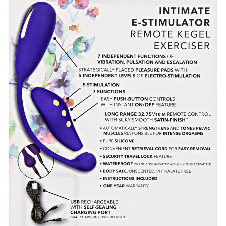 CalExotic Impulse Intimate E-Stimulator Remote Kegel Exerciser