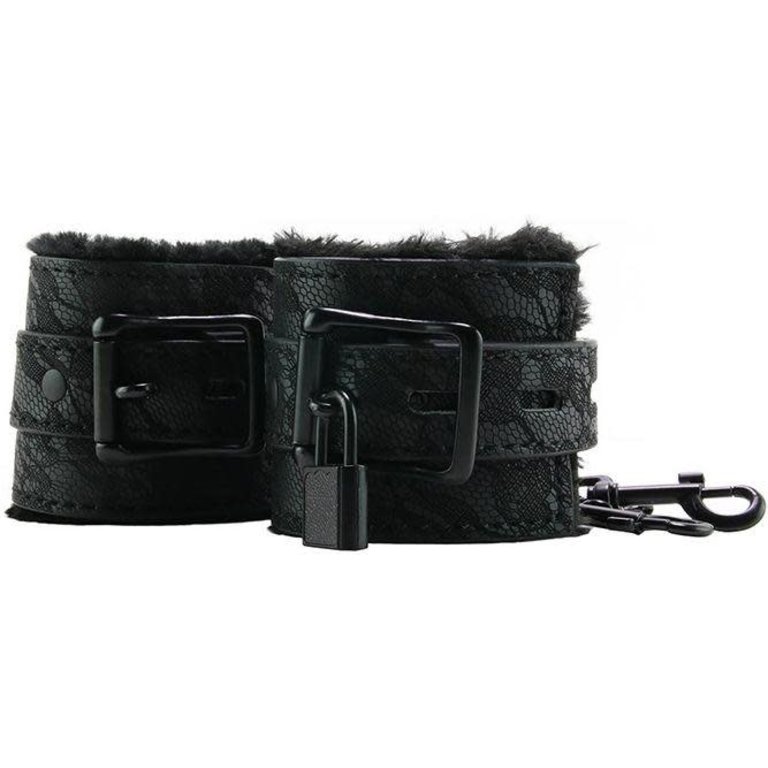 Sportsheets Lace Fur Lined Handcuffs