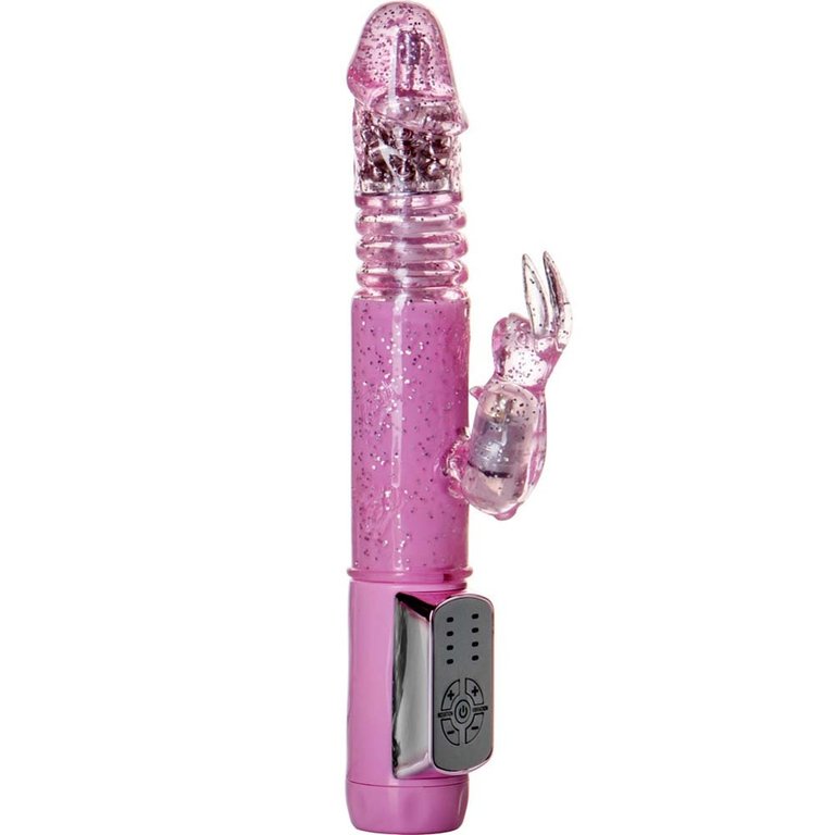 CalExotic Petite Thrusting Jack Rabbit - Pink