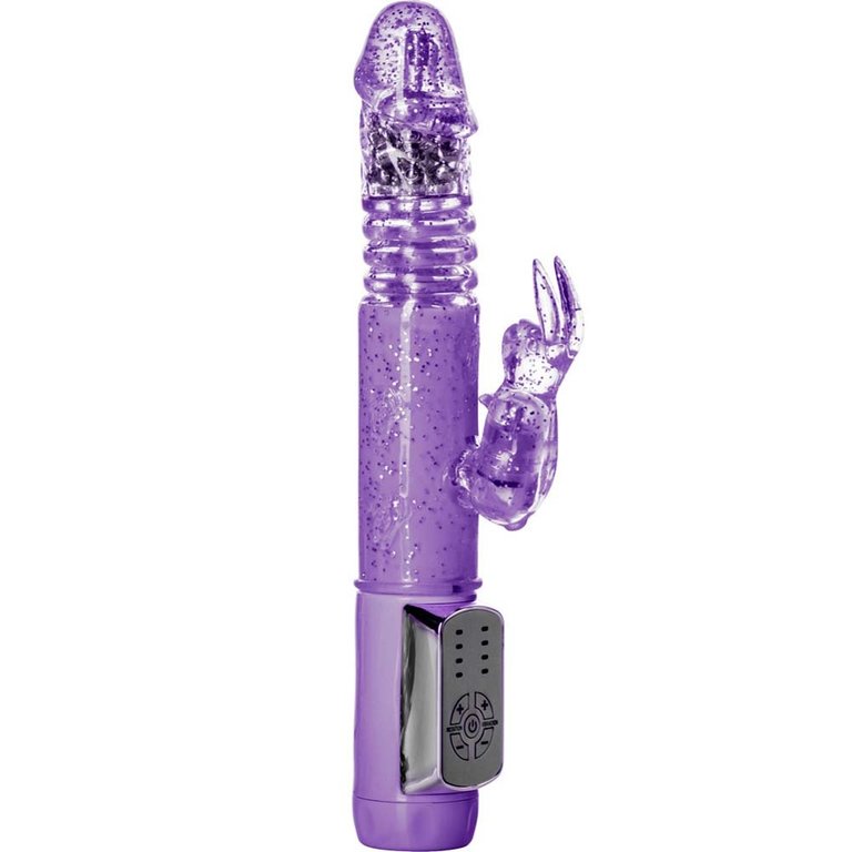 CalExotic Petite Thrusting Jack Rabbit - Purple