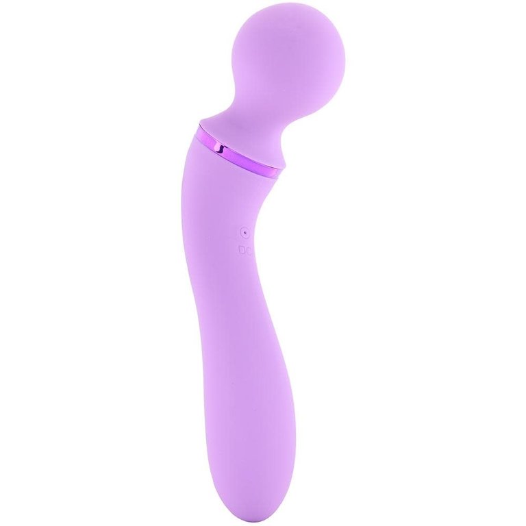 Pipedream Duo Wand Silicone Rechargeable Massage-her