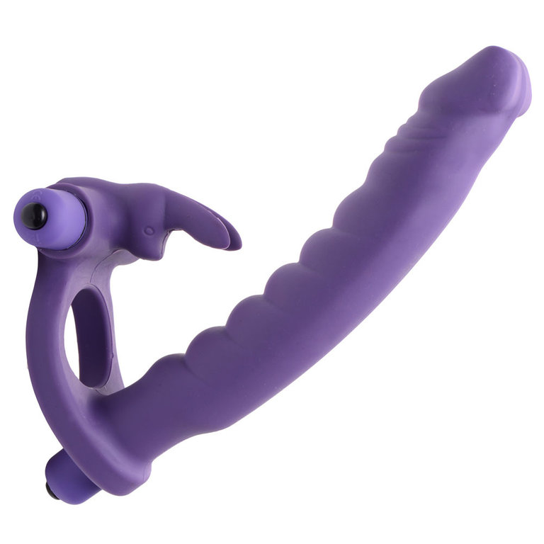 XR Brand Double Delight Dual Insertion Cock Ring