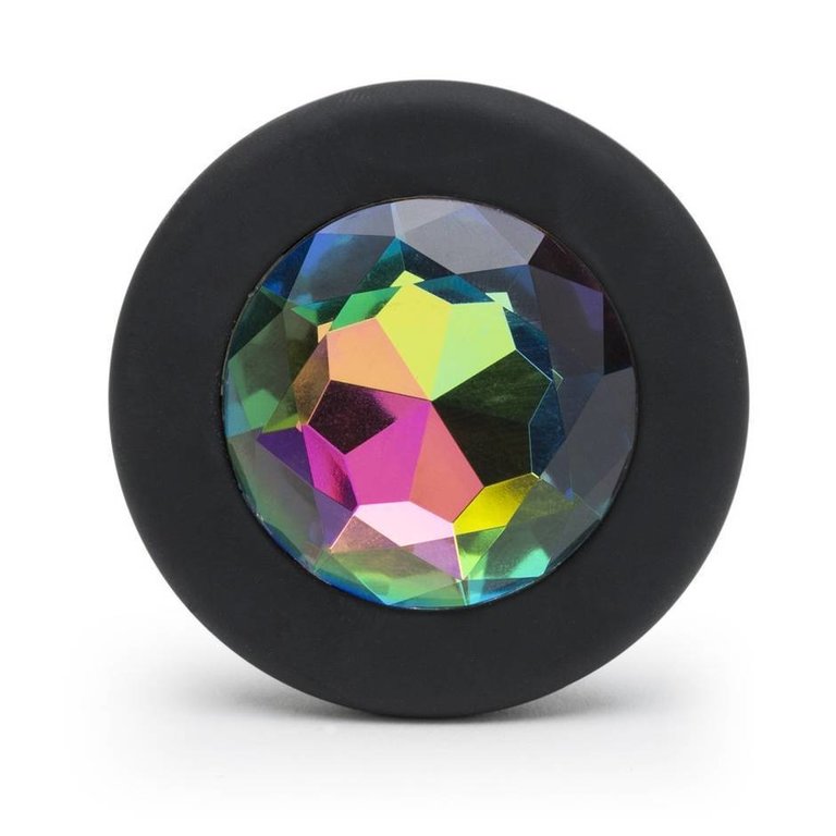 NS Novelties Glams Mini Rainbow Gem Silicone Butt Plug