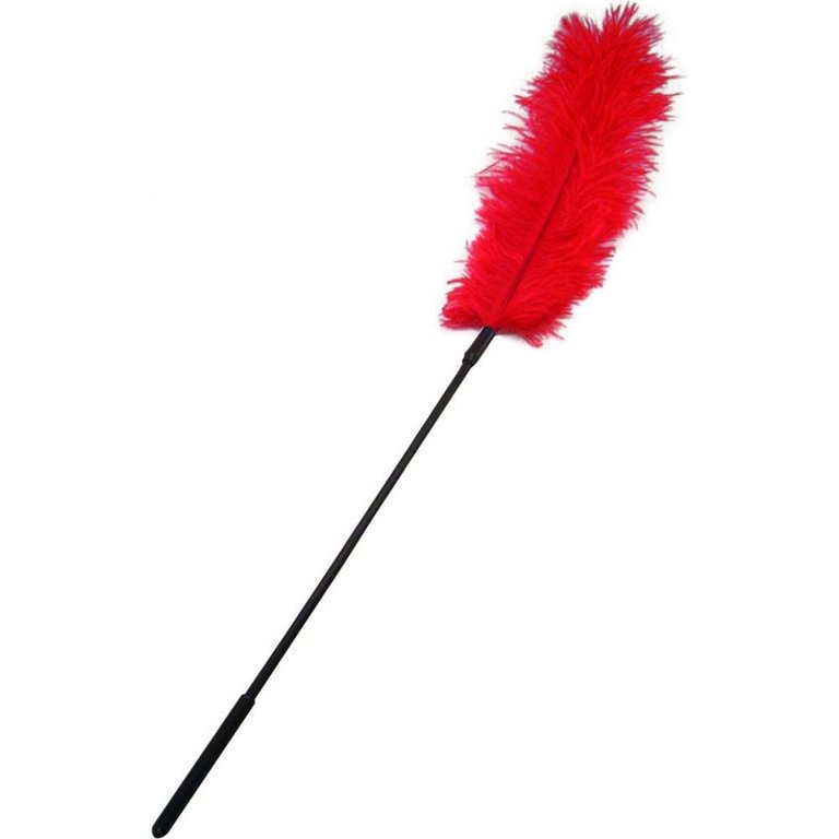 Sportsheets Ostrich Feather Red Tickler