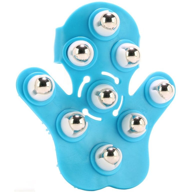 DeeVa Toys Fuzu Glove Massager - Blue