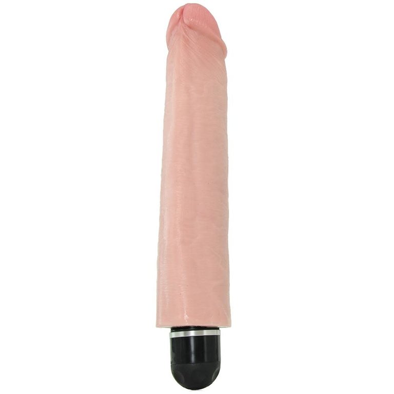 Pipedream King Cock 10-inch Vibrating Stiffy - Vanilla