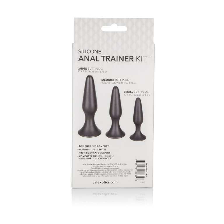 CalExotic Silicone Anal Trainer Kit