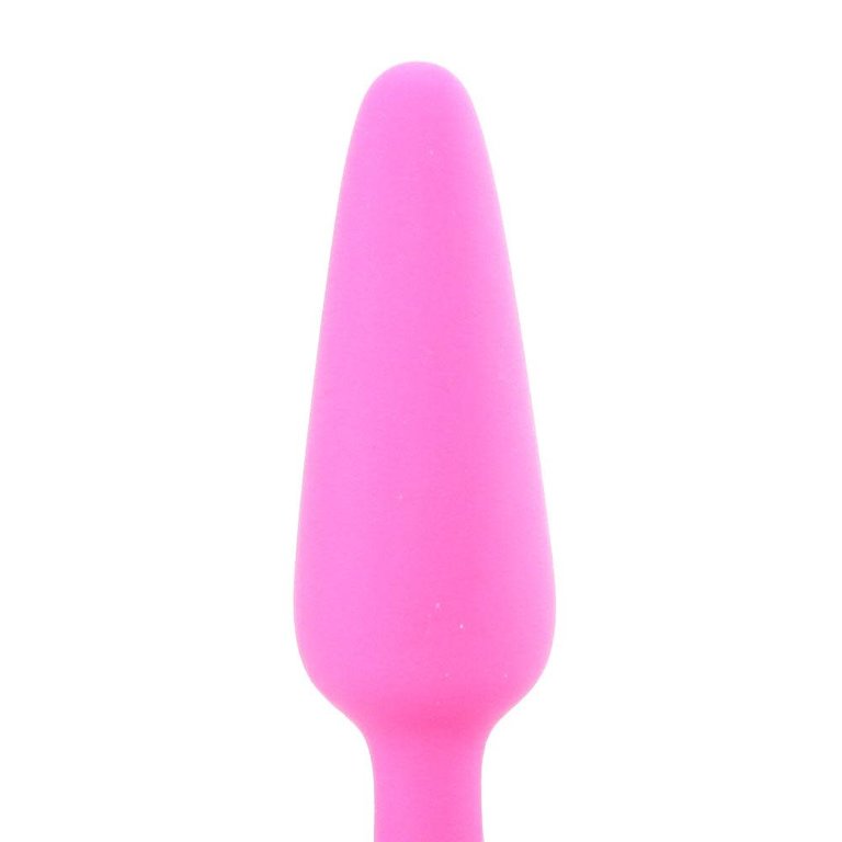 Doc Johnson Mood Naughty Silicone Anal Plug Medium Pink