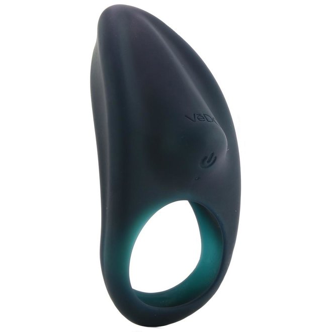 Doc Johnson Optimale Rechargeable Vibrating Silicone Cock Ring Slate