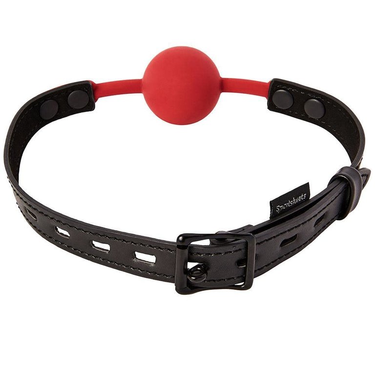 Sportsheets Sex And Mischief Solid Red Ball Gag 2 Inch