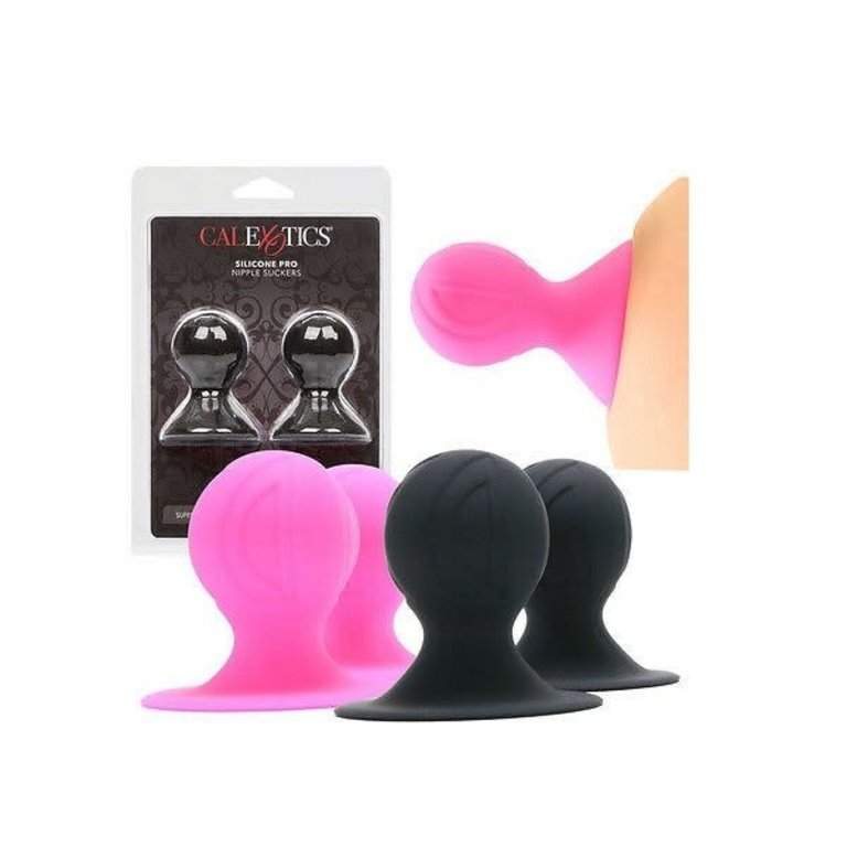 CalExotic Silicone Nipple Suckers - Black