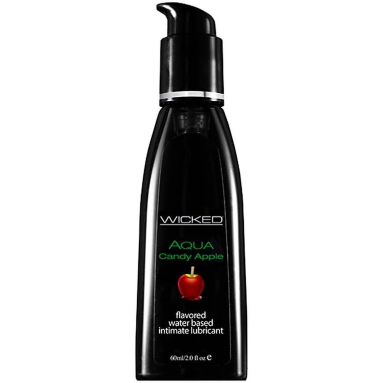 Wicked Sensual Care Wicked Aqua Candy Apple Lubricant 2oz