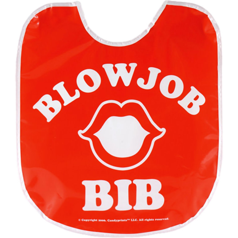 Candyprints Blow Job Bib