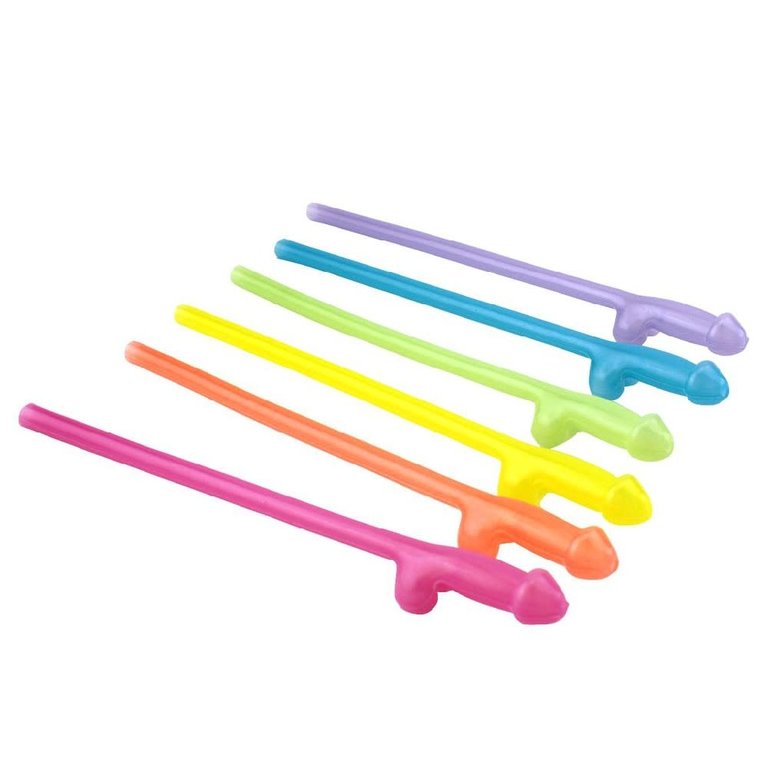 Kheper Games Rainbow Glow Naughty Straws